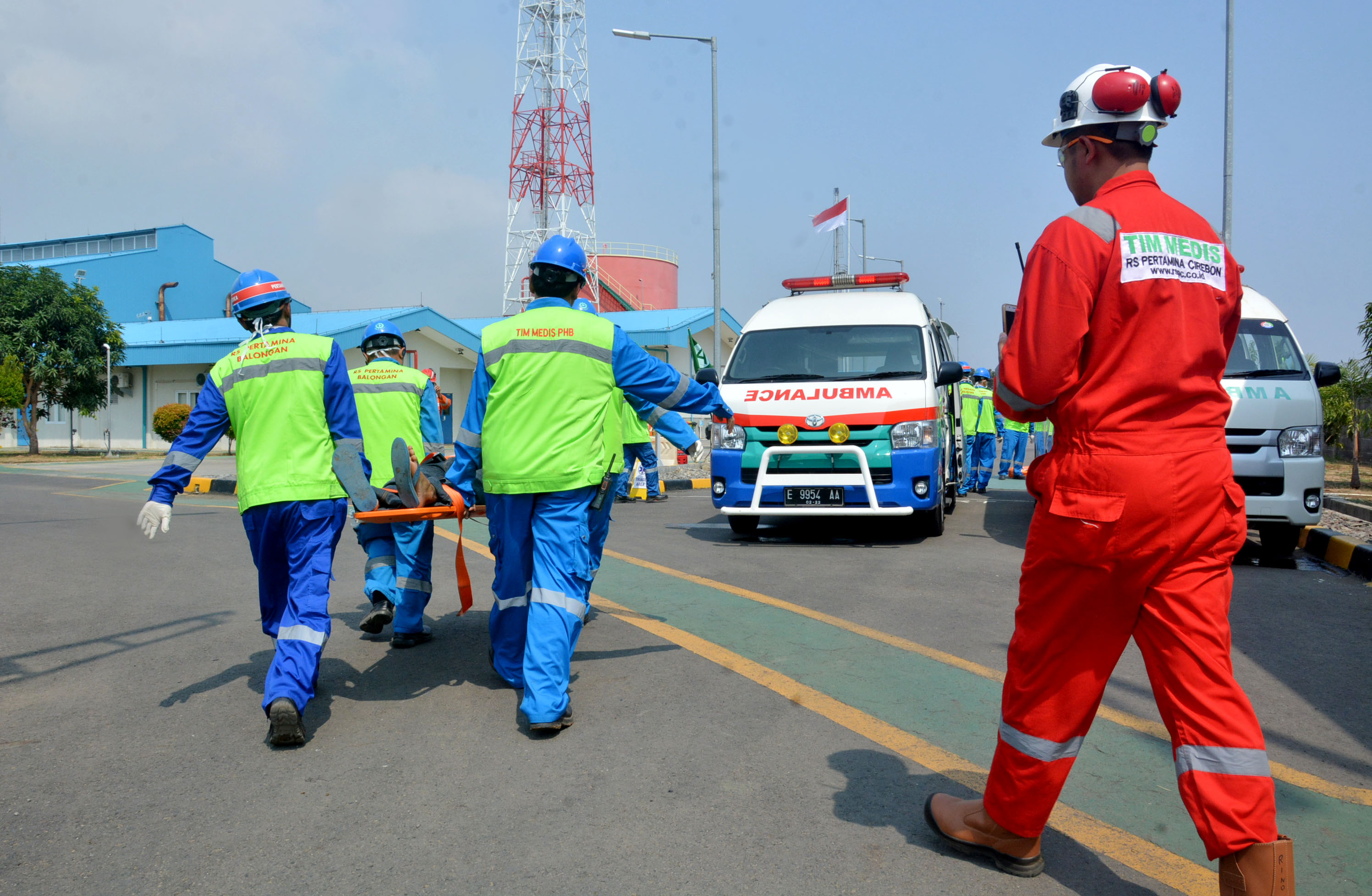 Pertamina RU VI Gelar Simulasi Tangani Keadaan Darurat | IndramayuJeh