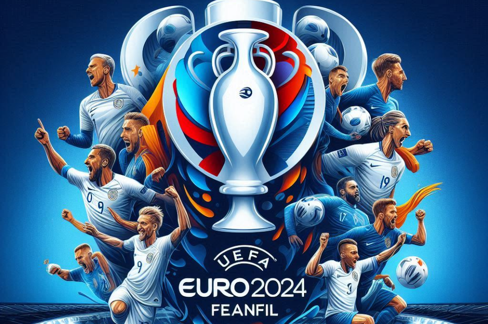 Ilustrasi jadwal semifinal euro 2024 (ILUSTRASI COPILOT)