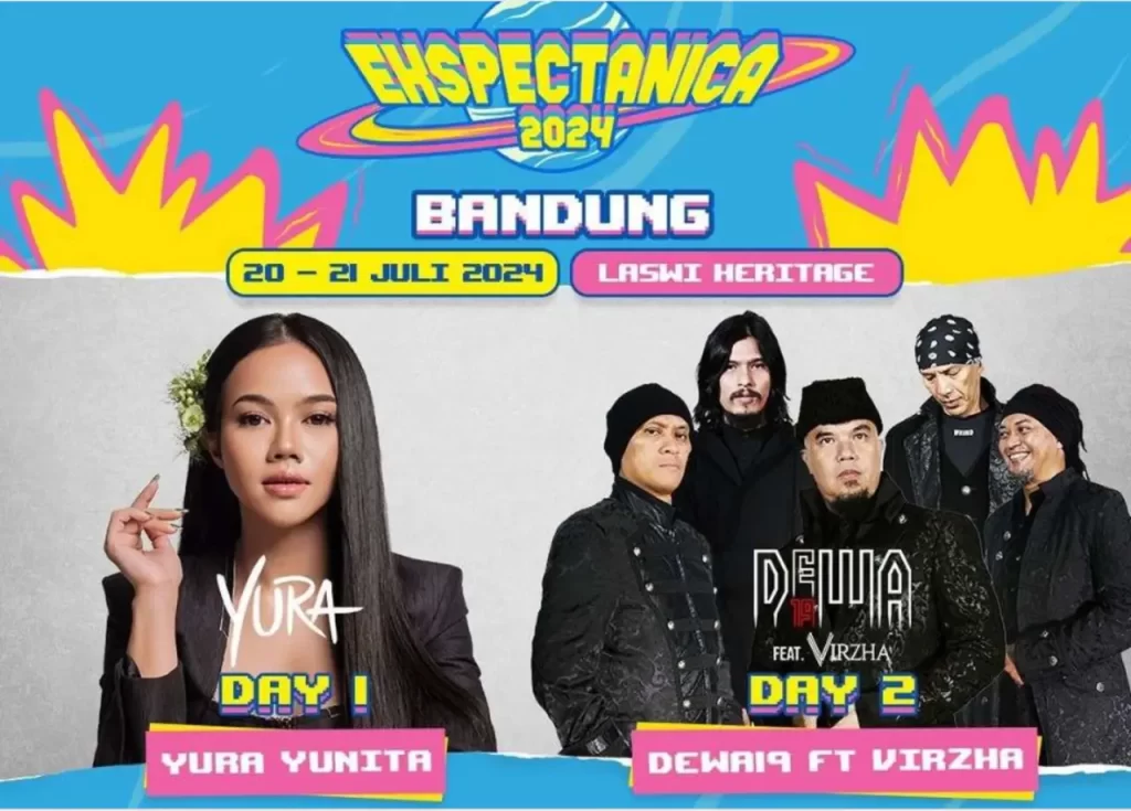 Harga Tiket Konser Ekspectanica 2024 di Bandung