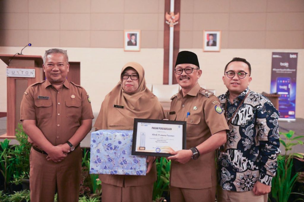 Wabup Indramayu, Syaefudin, hadiri kegiatan Sosialisasi Perjanjian Kerja Sama JKN-KIS dan Pencegahan Kecurangan Pada FKTP Wilayah Kabupaten Kuningan dan Kabupaten Indramayu. (Foto: Istimewa) 