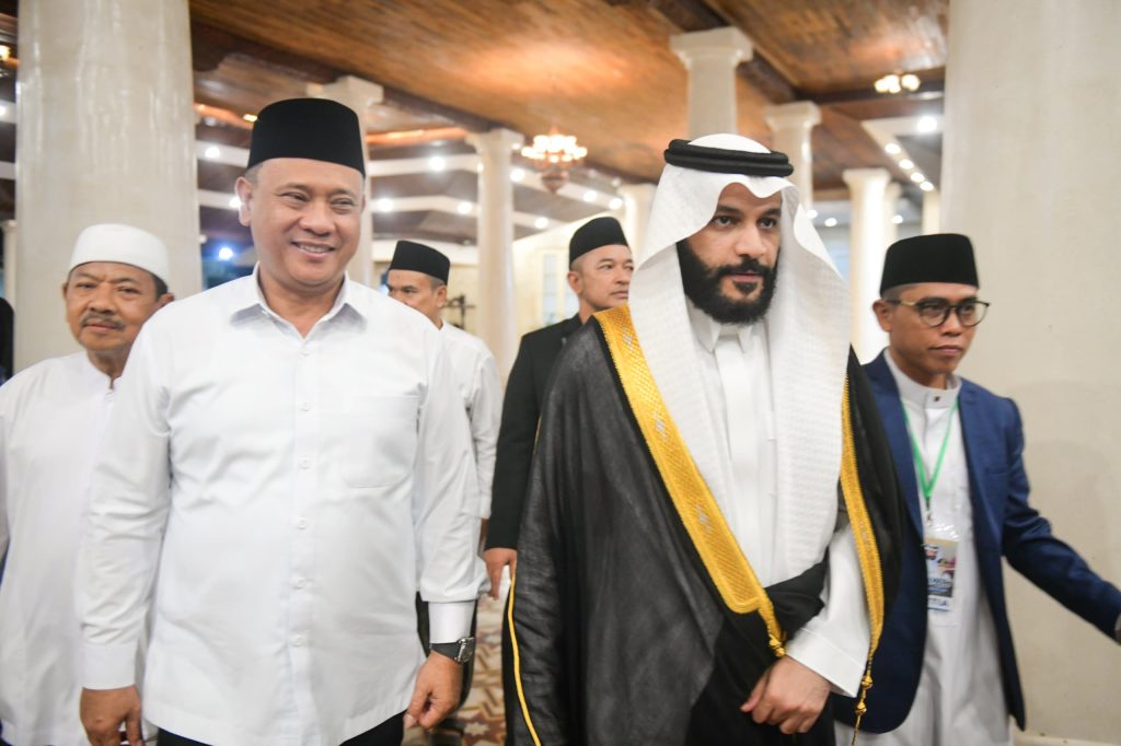 Syaikh Abdurrahman Al Ausy melaksanakan Safari Ramadan di Kabupaten Indramayu. (Foto: Istimewa) 